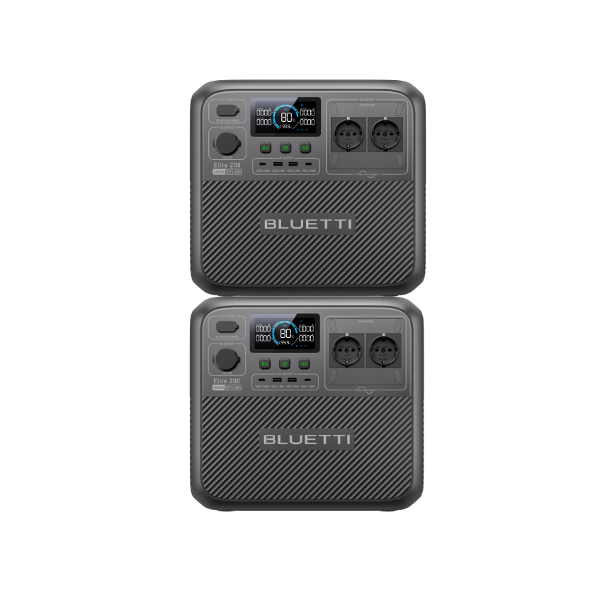 BLUETTI Elite 200 V2 Tragbare Powerstation | 2600 W 2073,6 Wh (Nur Für Deutschland)