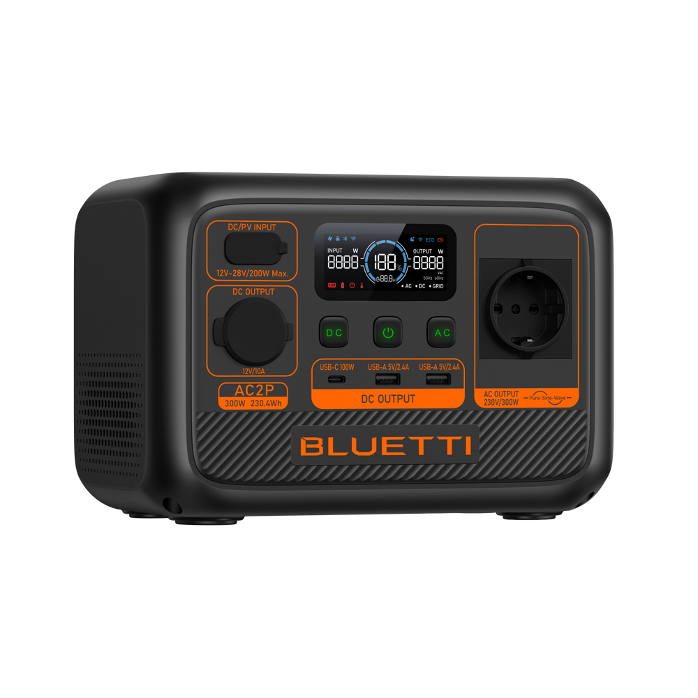 BLUETTI AC2P Portable Powerstation | 300 W 230,4 Wh