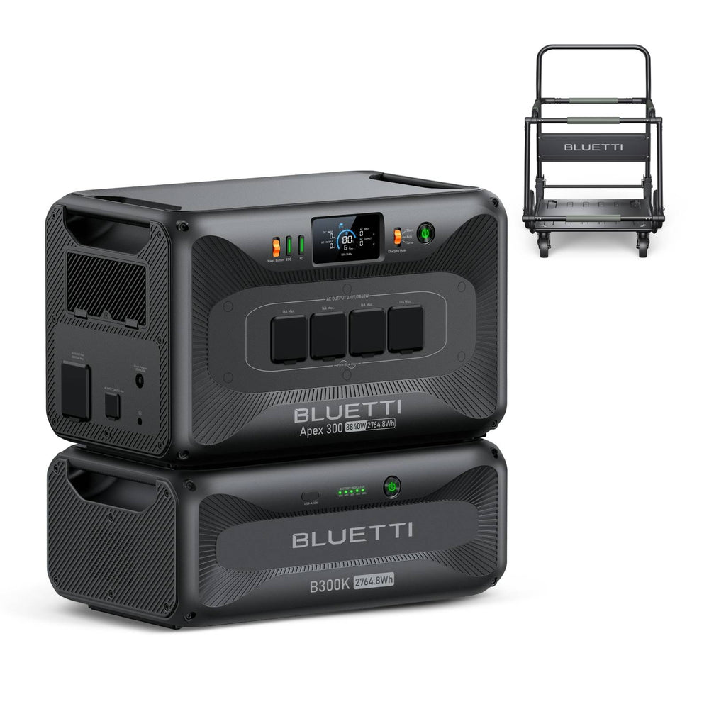 BLUETTI Apex 300 Tragbare Powerstation | 2,764.8 Wh 3,840 W(Amazon)