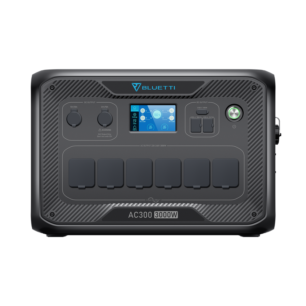 BLUETTI AC300 + B300 Hausbatteriespeicher