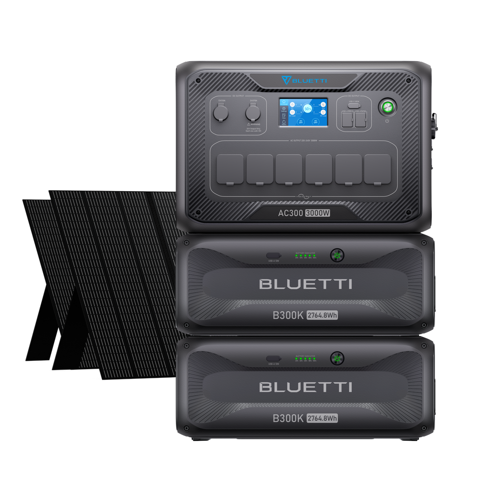 BLUETTI AC300+B300K Hausbatteriespeicher (Nur Für Deutschland)