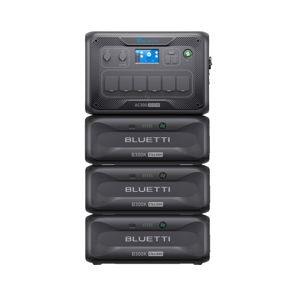 BLUETTI AC300+B300K Hausbatteriespeicher (Nur Für Deutschland)