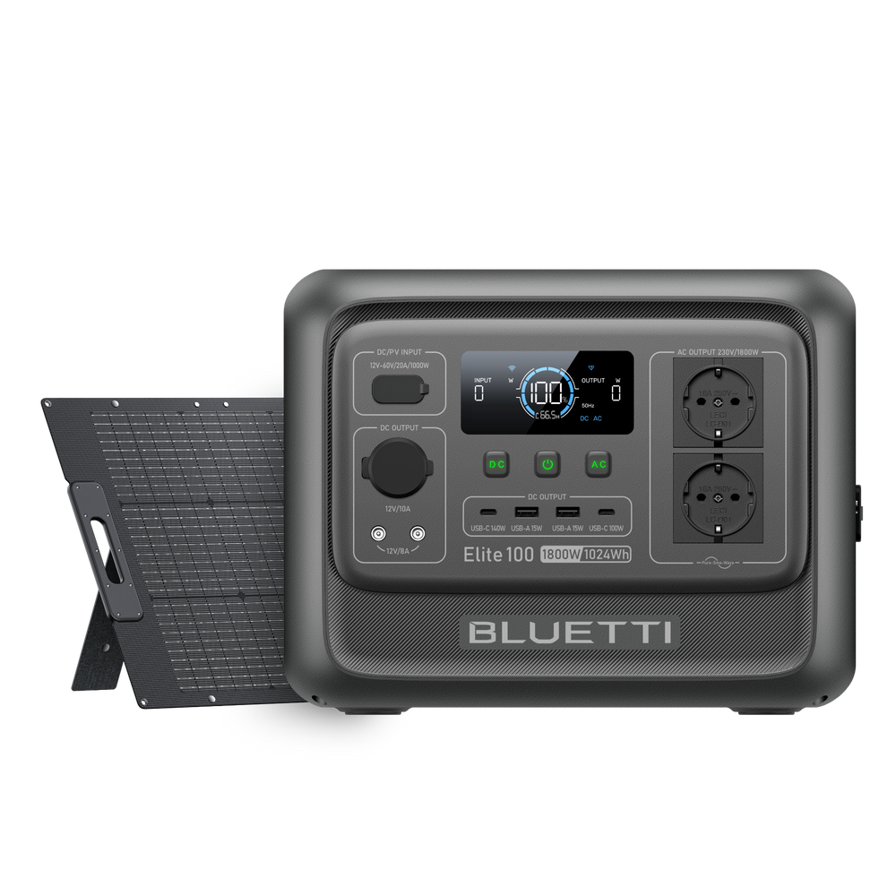 BLUETTI Elite 100 V2 Tragbare Powerstation | 1800 W 1024 Wh (Nur Für Deutschland)