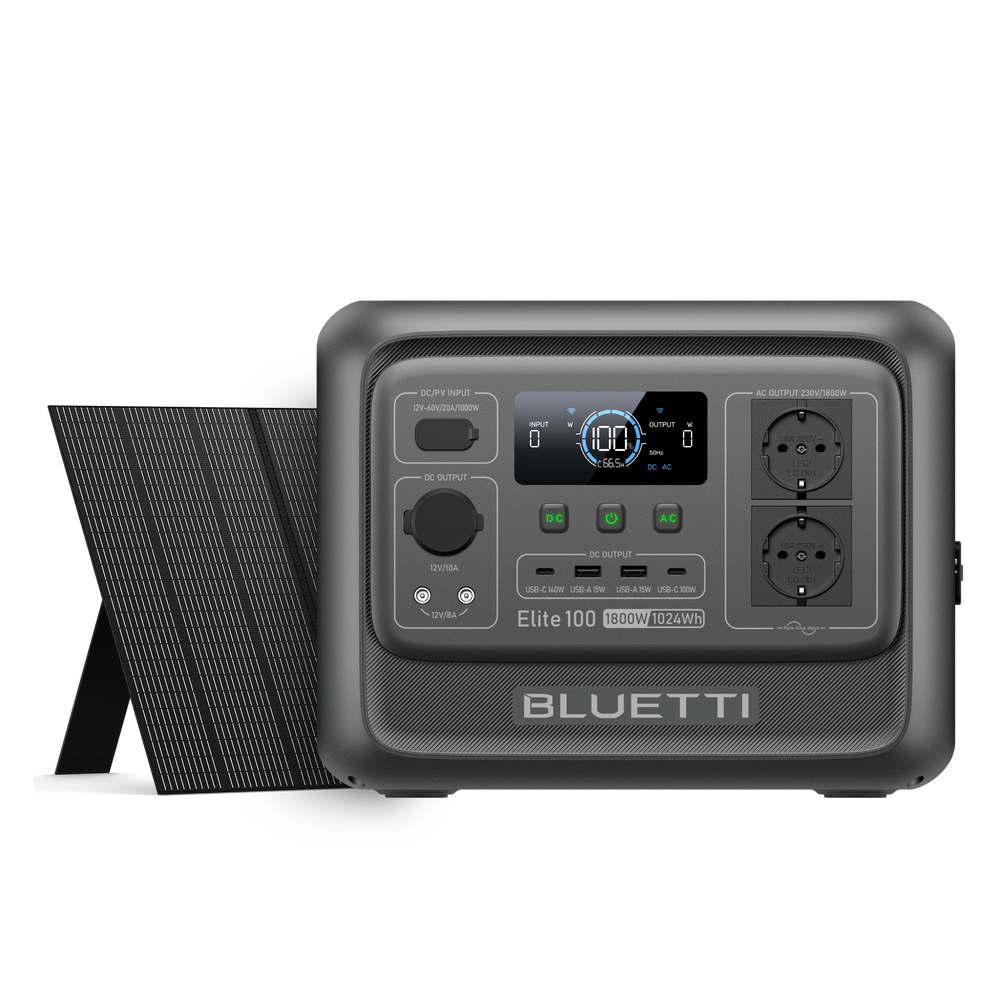 BLUETTI Elite 100 V2 Tragbare Powerstation | 1800 W 1024 Wh (Nur Für Deutschland)