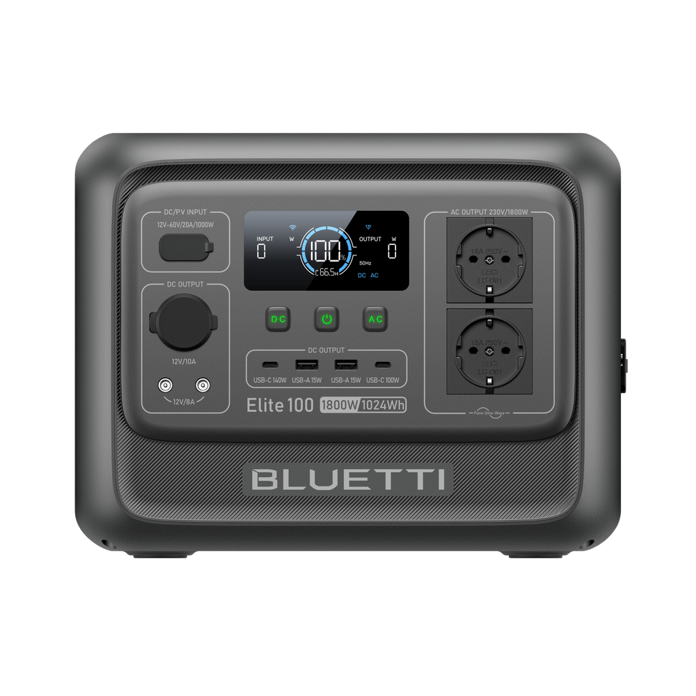 BLUETTI Elite 100 V2 Tragbare Powerstation | 1800 W 1024 Wh (Nur Für Deutschland)