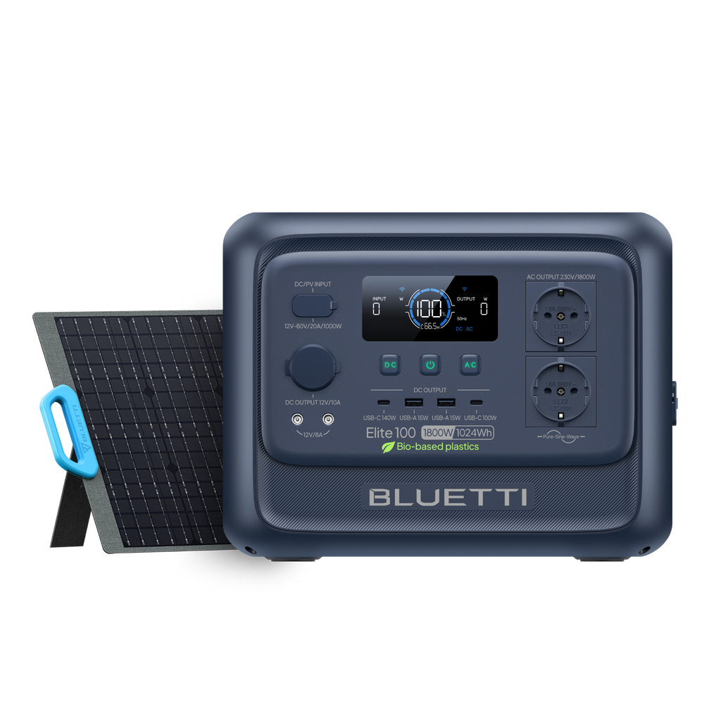 BLUETTI Elite 100 V2 Tragbare Powerstation | 1800 W 1024 Wh (Nur Für Deutschland)