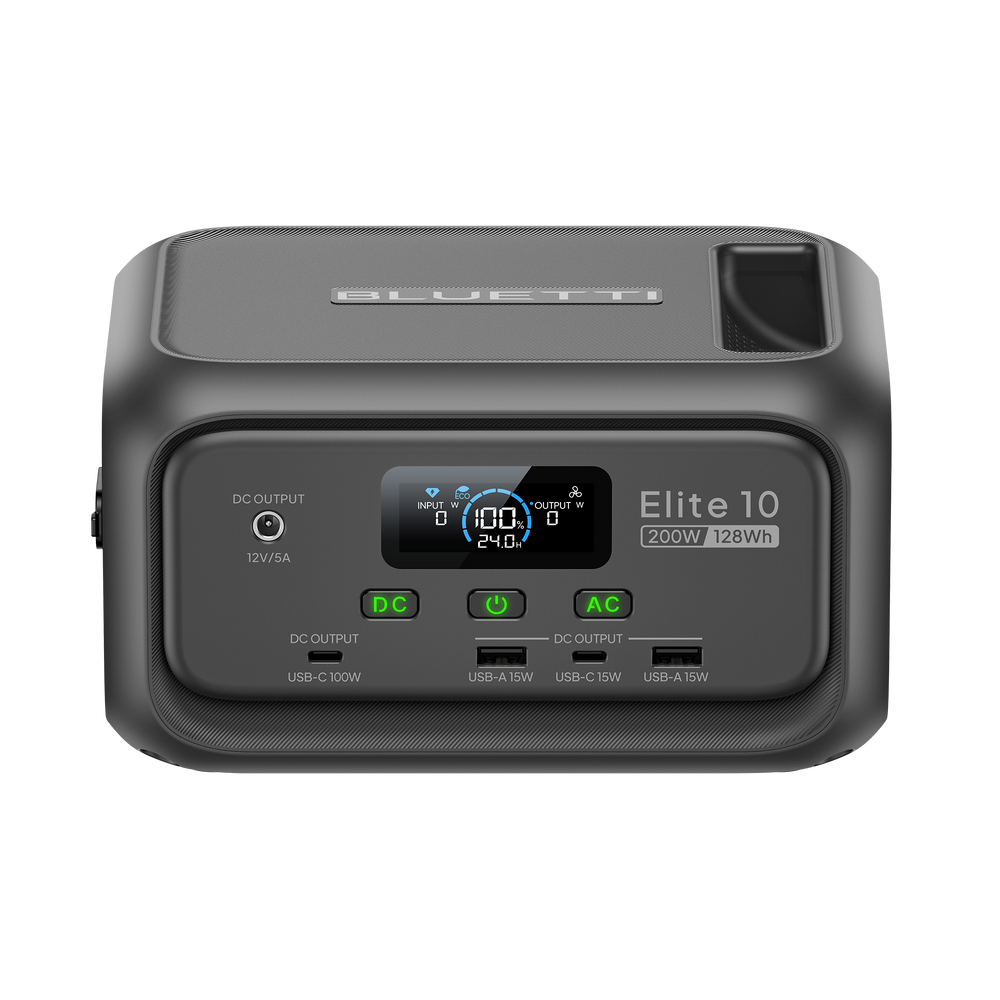 BLUETTI Elite 10 Mini Powerstation | 200 W 128 Wh (Nur Für Deutschland)
