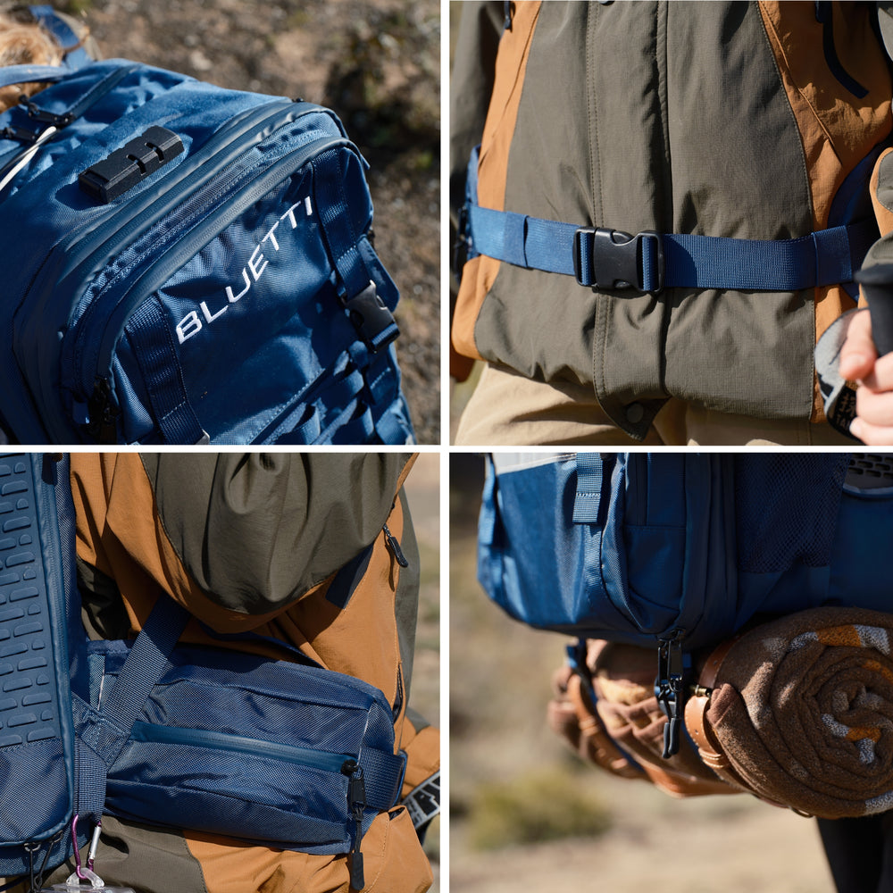 BLUETTI Handsfree 2 Tragbarer Rucksack Power | 700 W 512 Wh (Amazon)