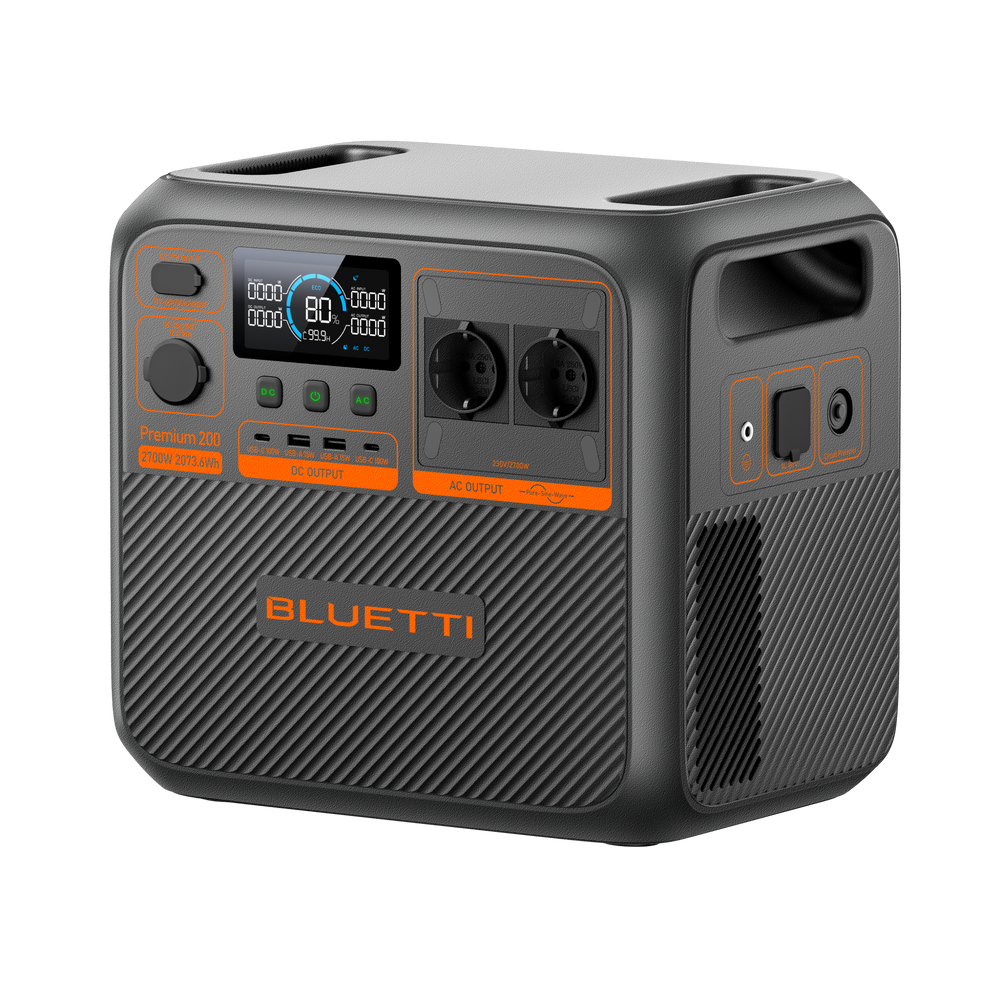 BLUETTI Premium 200 V2 Tragbare Powerstation | 2.700W 2.073,6Wh