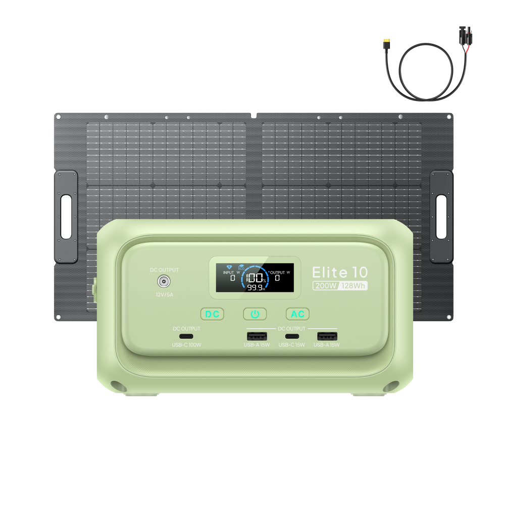 BLUETTI Elite 10 Mini Powerstation | 200 W 128 Wh (Nur Für Deutschland)