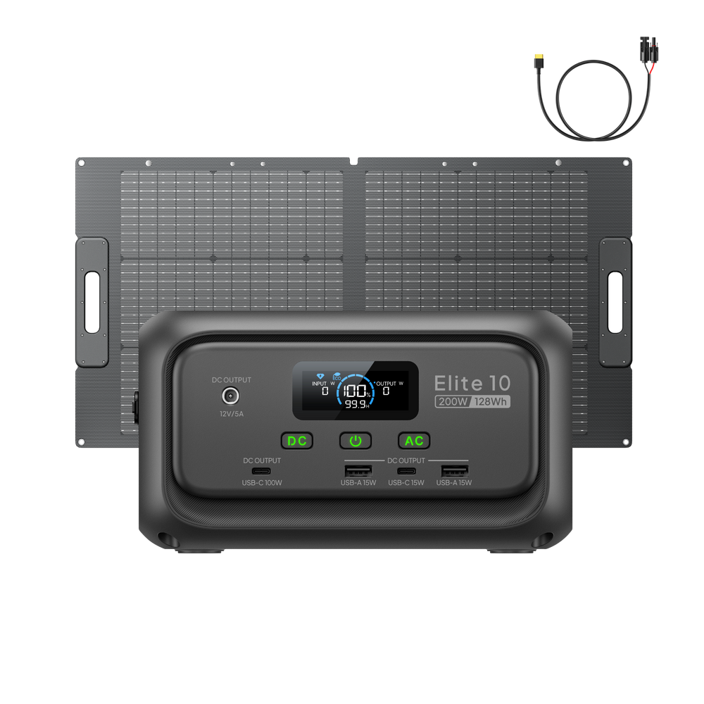 BLUETTI Elite 10 Mini Powerstation | 200 W 128 Wh (Nur Für Deutschland)