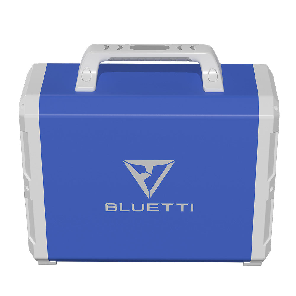 bluetti eb150 blau mobile powerstation