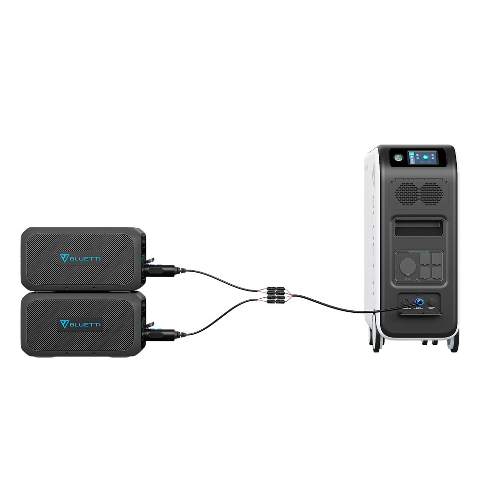 bluetti ep500pro + erweiterungsbatterie