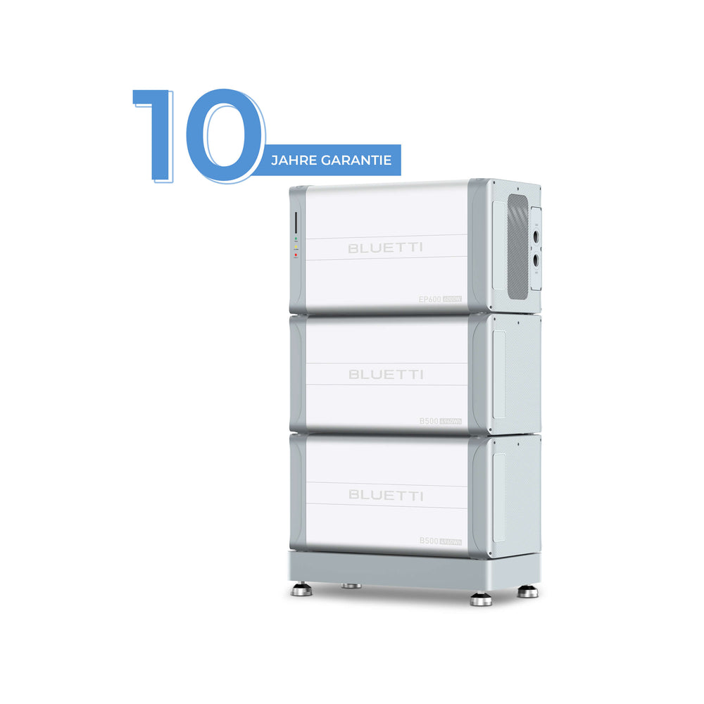 BLUETTI EP600 + B500 Hausbatteriespeicher