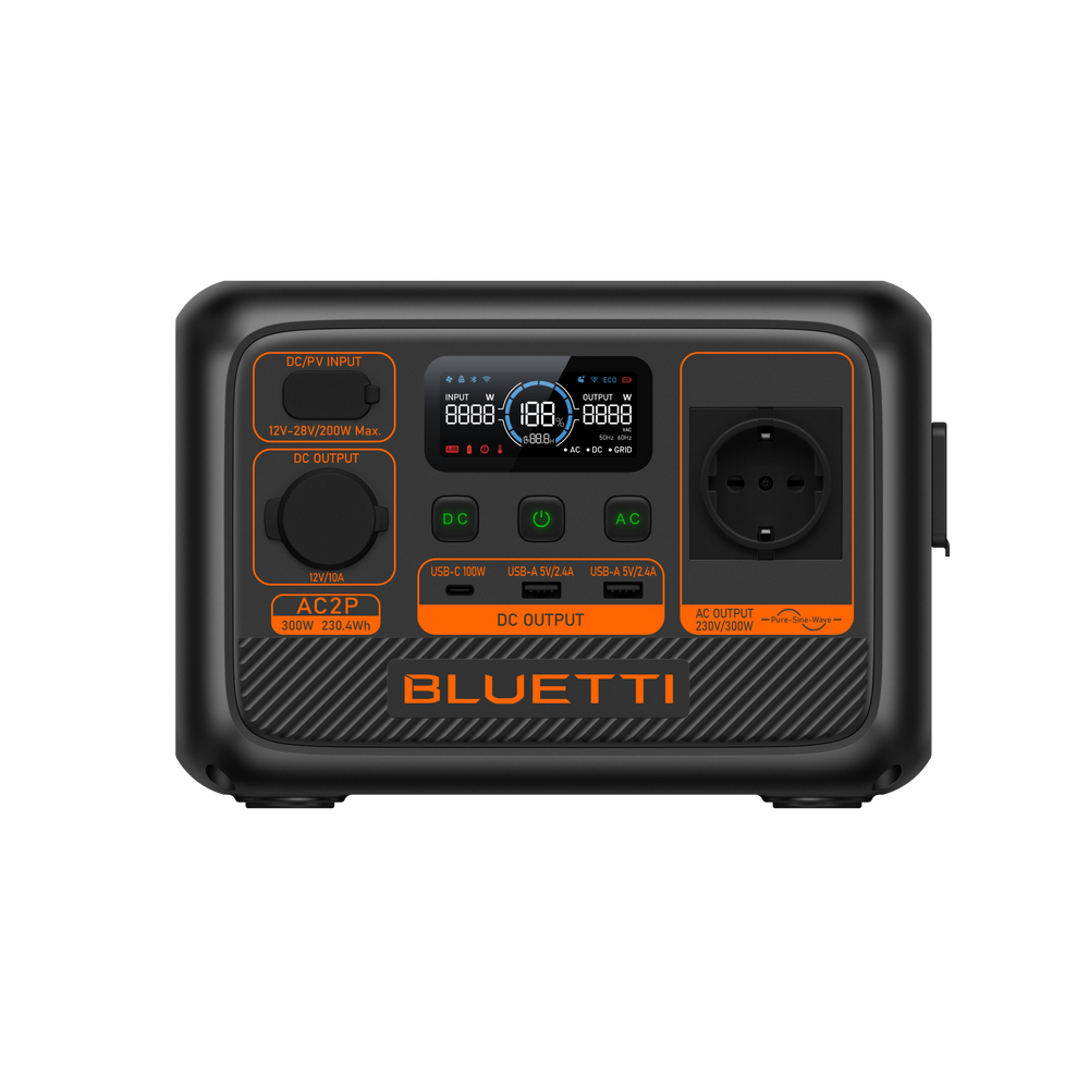 BLUETTI AC2P Portable Powerstation | 300 W 230,4 Wh