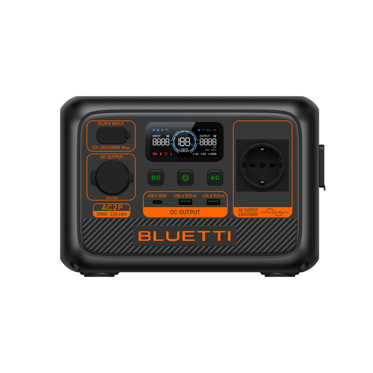 BLUETTI AC2P Portable Powerstation | 300 W 230,4 Wh