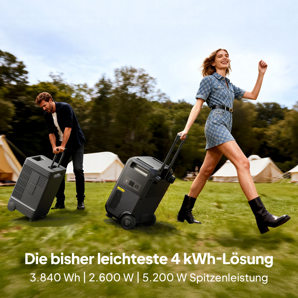 BLUETTI Elite 400 tragbare Powerstation | 2.600 W, 3.840 Wh (Nur Für Deutschland)
