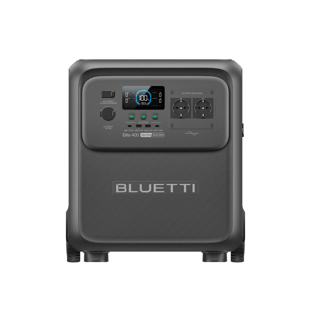 BLUETTI Elite 400 tragbare Powerstation | 2.600 W, 3.840 Wh (Nur Für Deutschland)