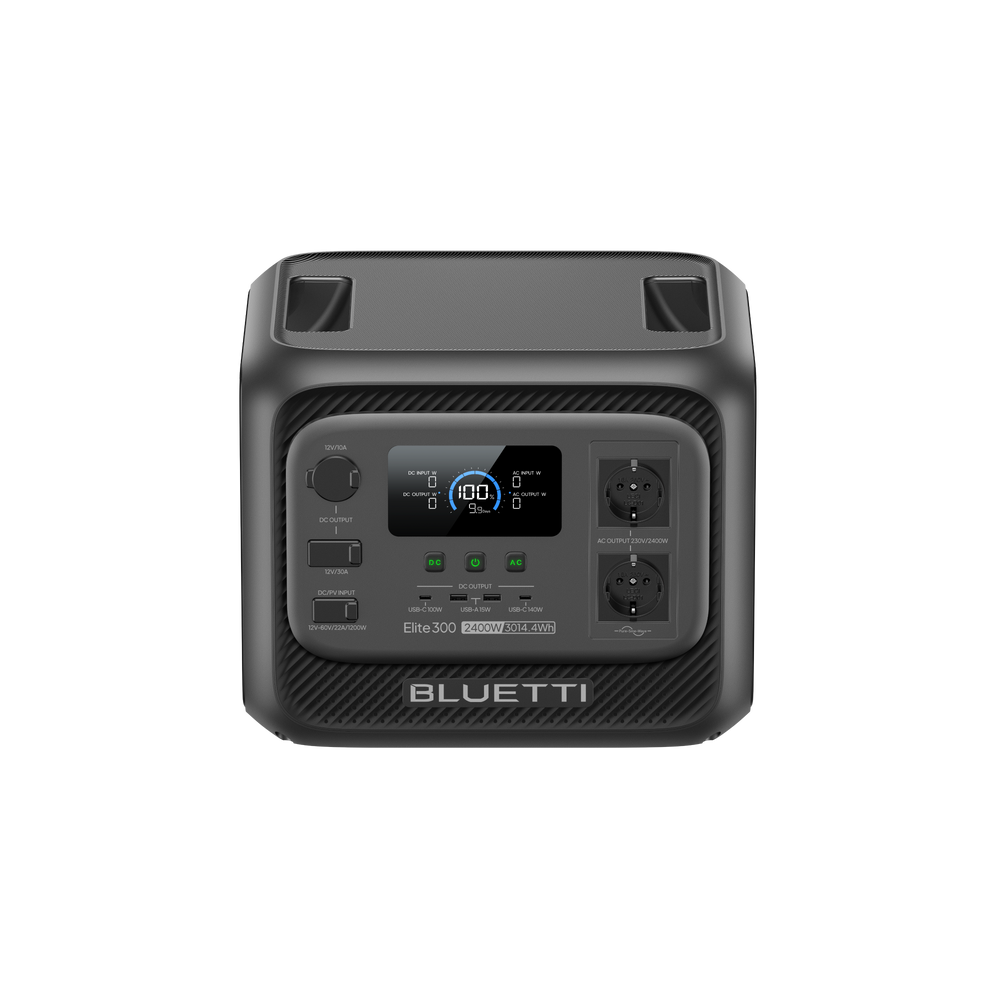 BLUETTI Elite 300 Tragbare Powerstation | 2.400W, 3.014,4Wh (Nur Für Deutschland)