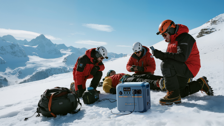 BLUETTI Pioneer Na tragbare Powerstation (Sodium-ion) | 1.500 W, 900 Wh (Nur Für Deutschland)