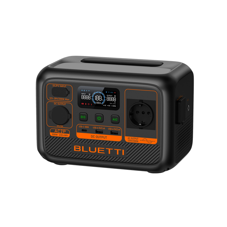 BLUETTI AC2P Portable Powerstation | 300 W 230,4 Wh