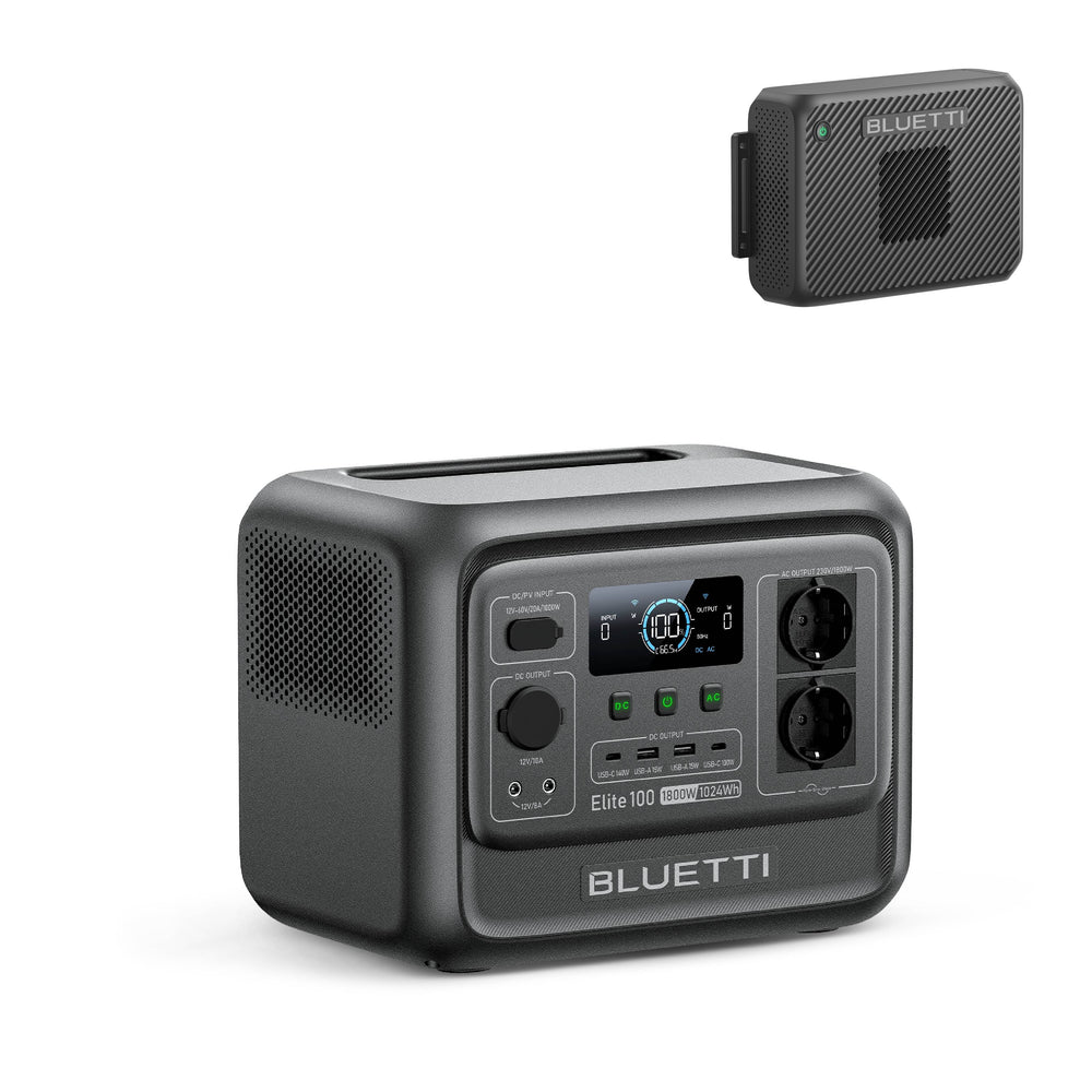BLUETTI Charger 2 | 1200 W Generator und Solar-Dual-DC-ladegerät  (Amazon)
