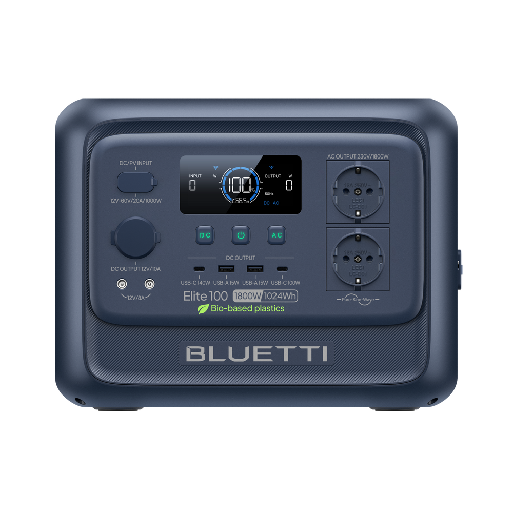 BLUETTI Elite 100 V2 Tragbare Powerstation | 1800 W 1024 Wh (Nur Für Deutschland)