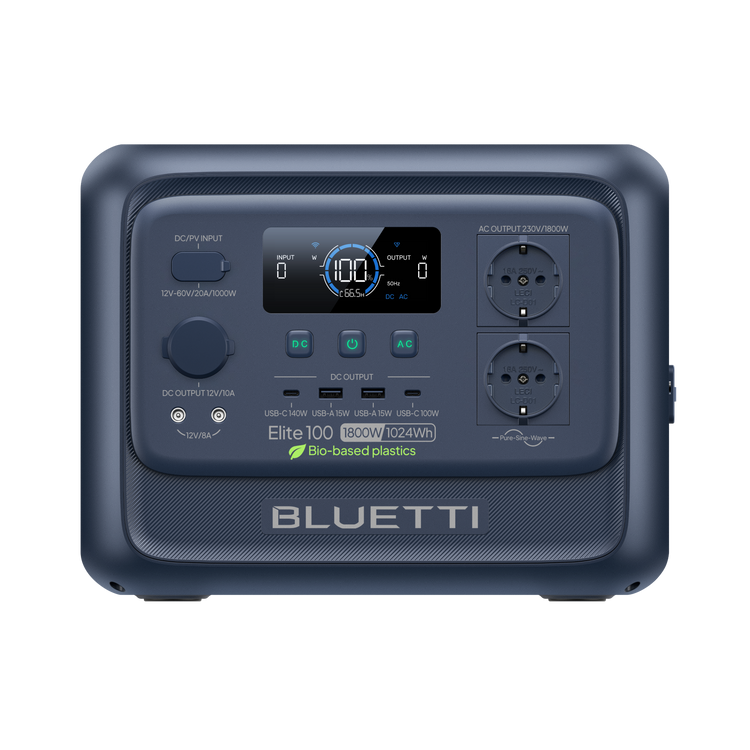 BLUETTI Elite 100 V2 Tragbare Powerstation | 1800 W 1024 Wh (Nur Für Deutschland)