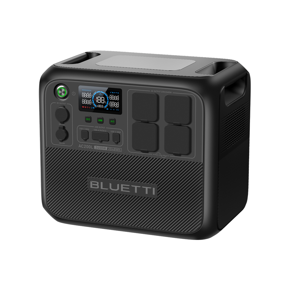 BLUETTI AC200L Tragbare Powerstation | 2400 W 2048 Wh (Nur Für Deutschland)