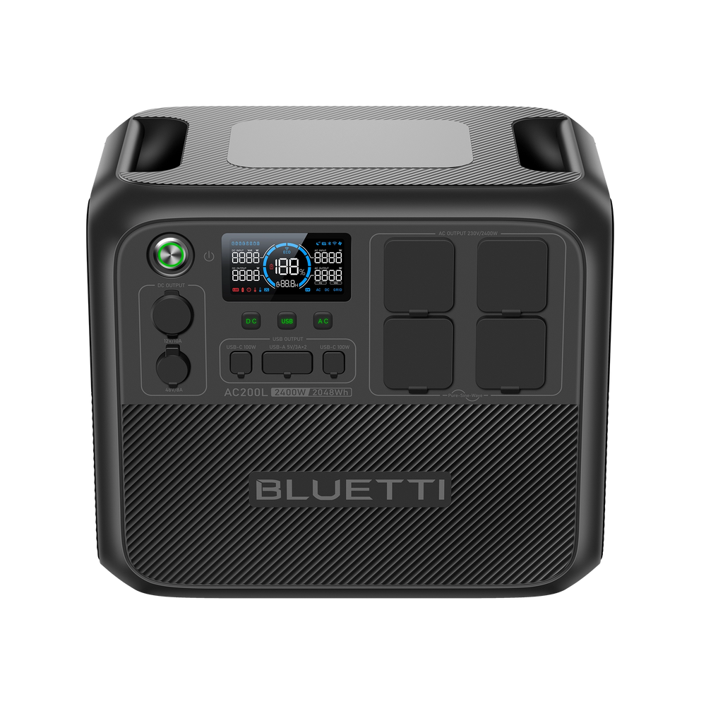 BLUETTI AC200L Tragbare Powerstation | 2400 W 2048 Wh (Nur Für Deutschland)