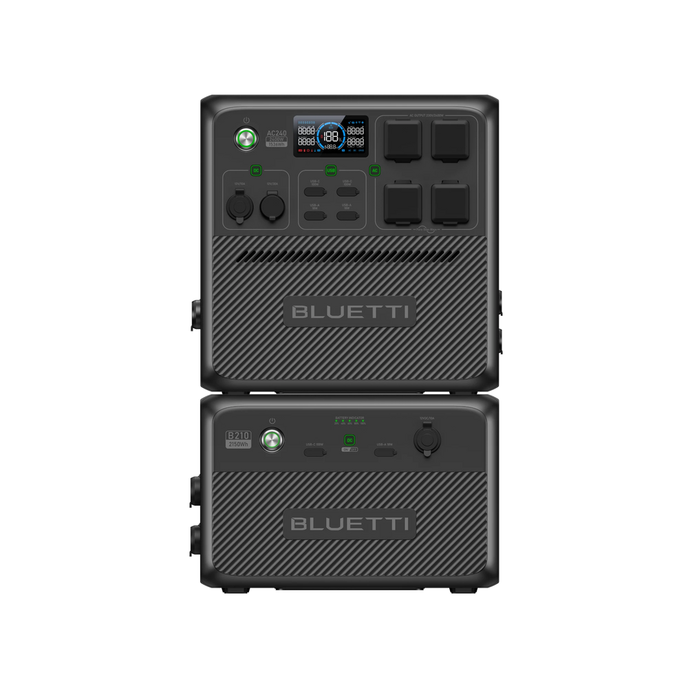 BLUETTI AC240 Tragbare Powerstation | 2400 W 1536 Wh
