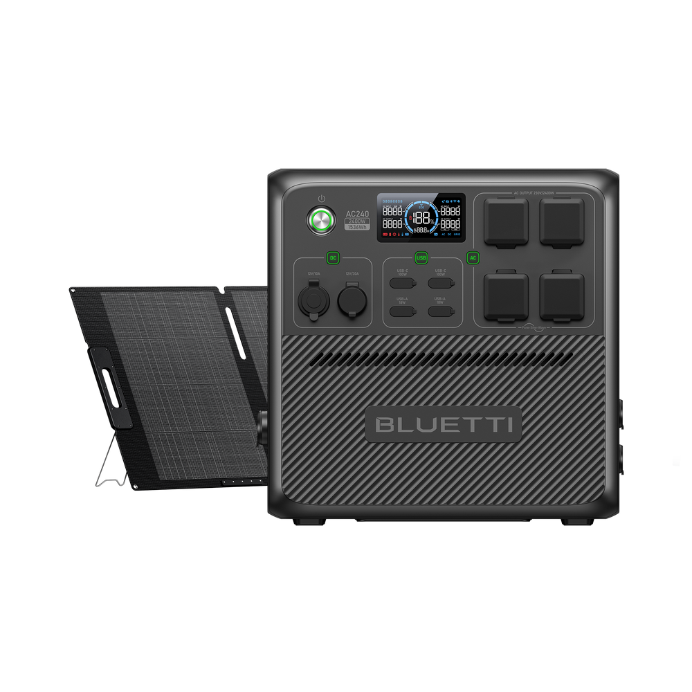 BLUETTI AC240 Tragbare Powerstation | 2400 W 1536 Wh
