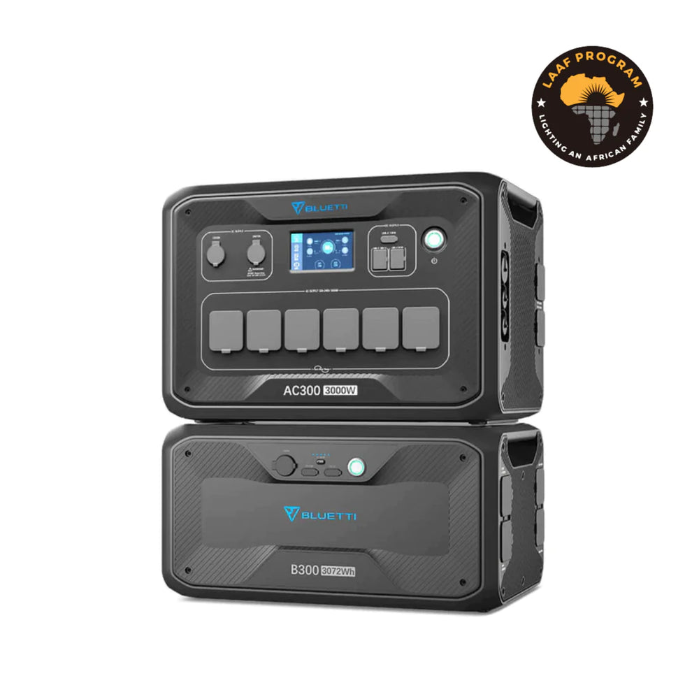 BLUETTI AC300 + B300 Hausbatteriespeicher