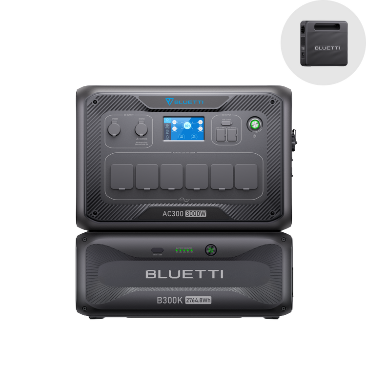 BLUETTI AC300+B300K Hausbatteriespeicher (Amazon)