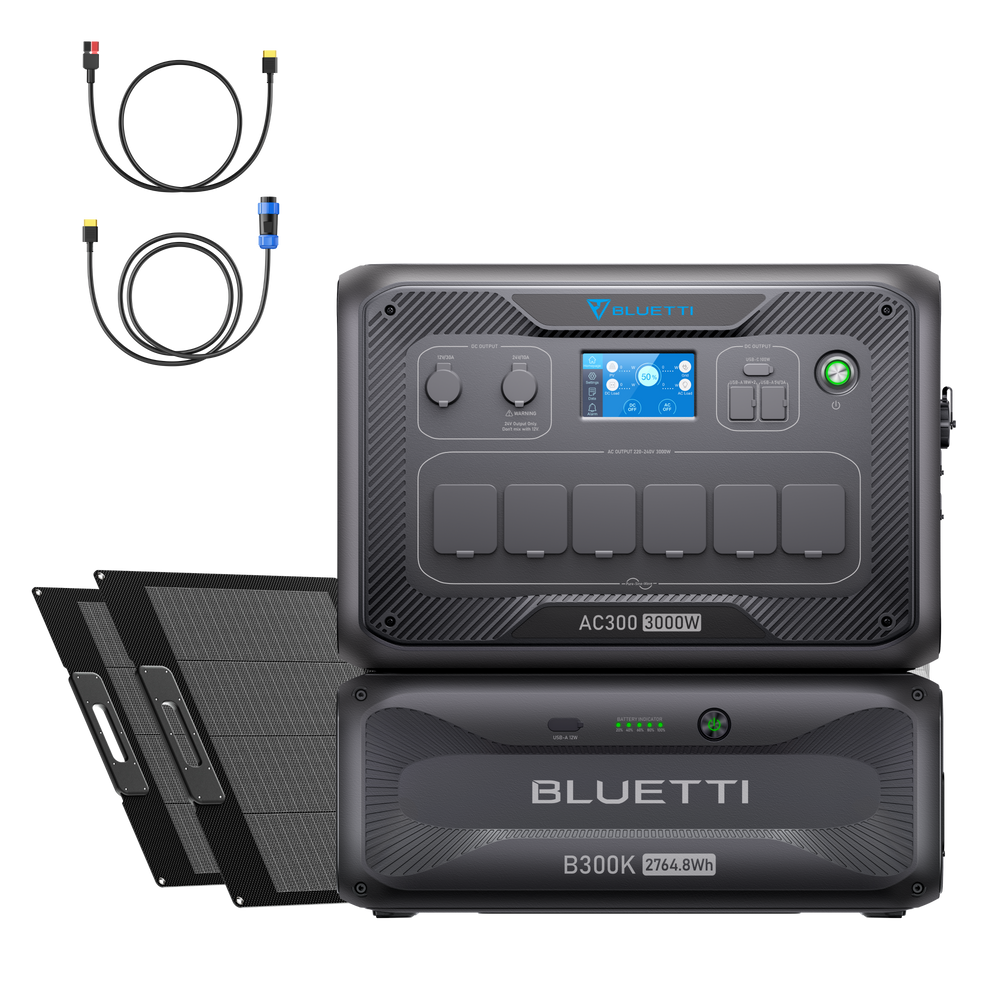 BLUETTI AC300+B300K Hausbatteriespeicher (Nur Für Deutschland)