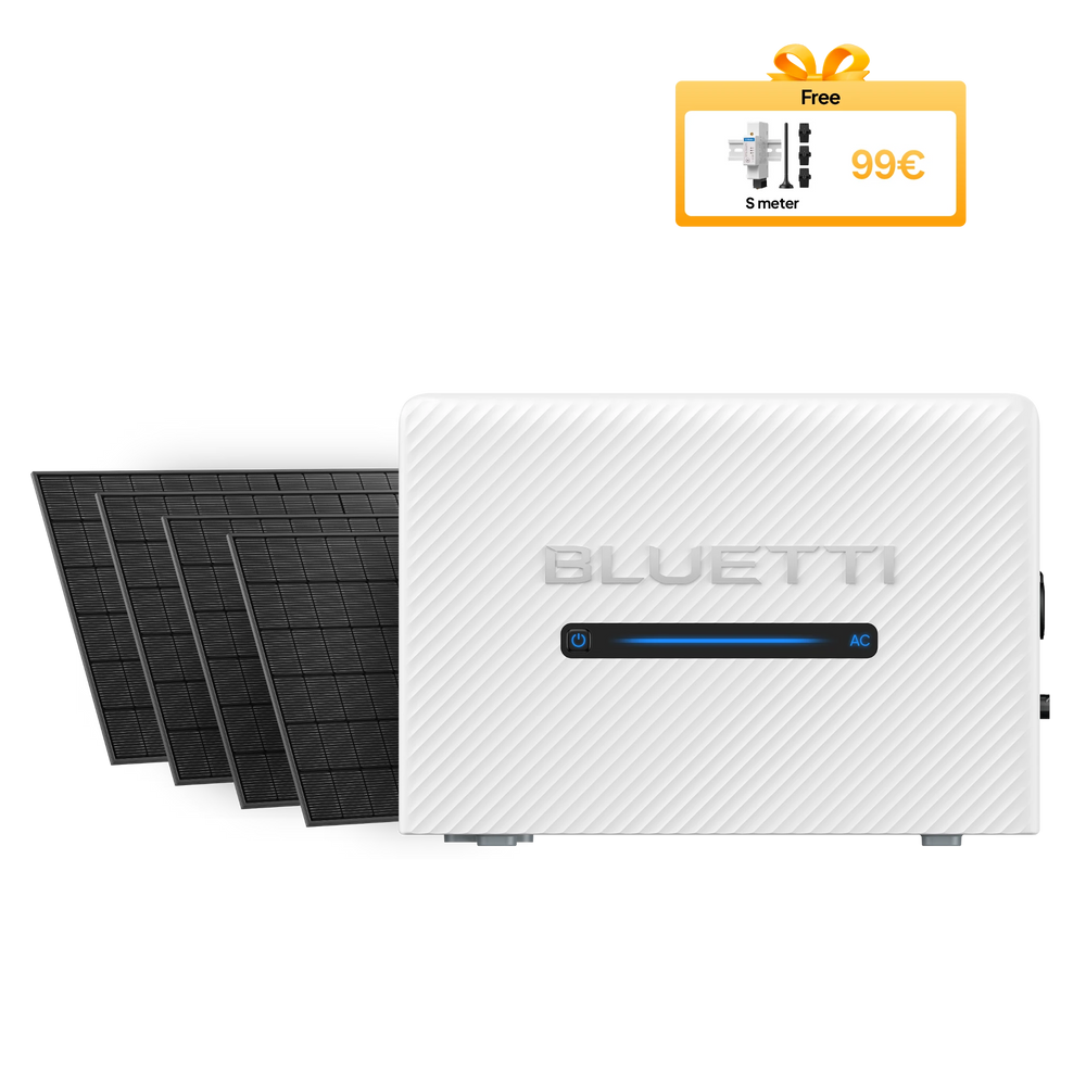 BLUETTI Balco 260 + 4*450W | 2.400 W | 2.560 Wh | 1.800 W Solar Kit (Nur Für Deutschland)