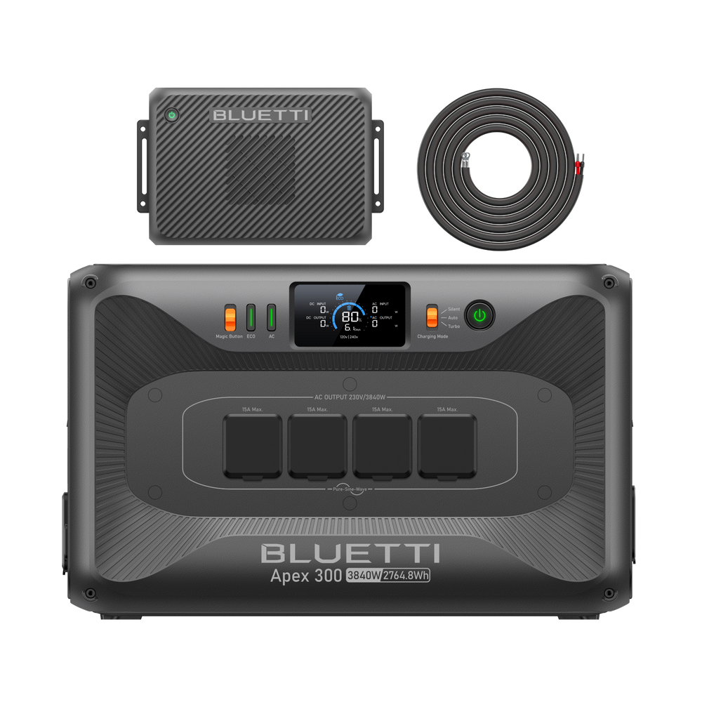 BLUETTI Charger 2 | 1200 W Generator und Solar-Dual-DC-ladegerät