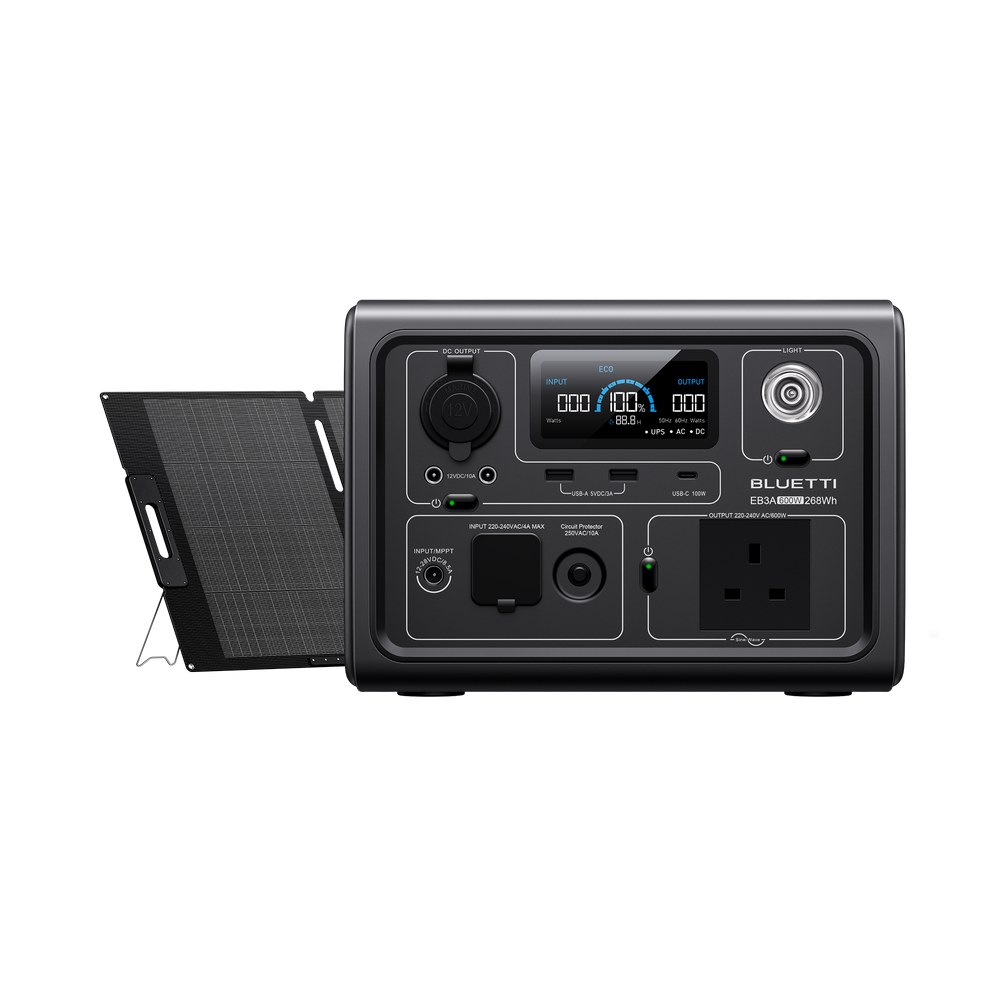 BLUETTI EB3A Tragbare Powerstation | 600 W 268 Wh (Nur Für Deutschland)