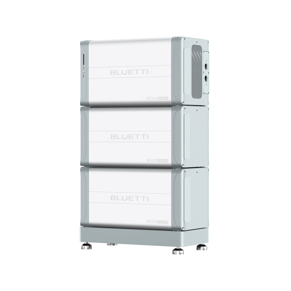 BLUETTI EP760 + 2*B500 Hausbatteriespeicher