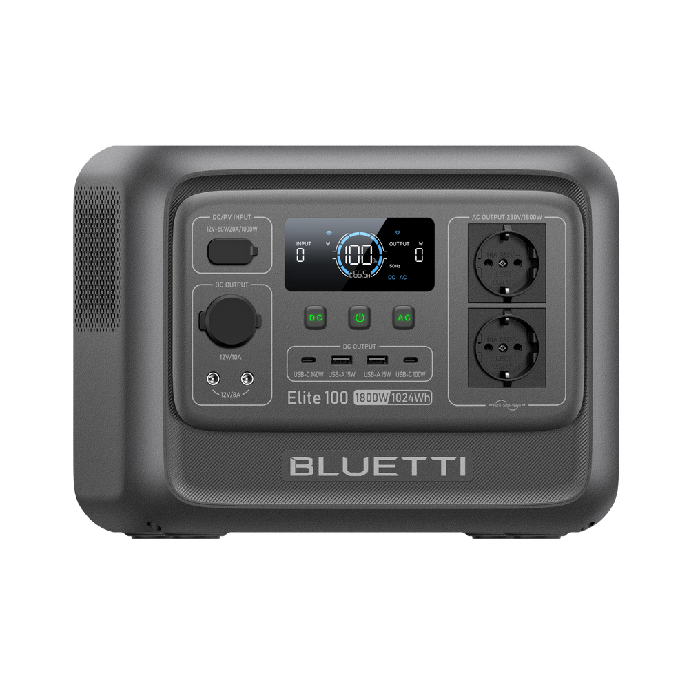 BLUETTI Elite 100 V2 Tragbare Powerstation | 1800 W 1024 Wh (Nur Für Deutschland)