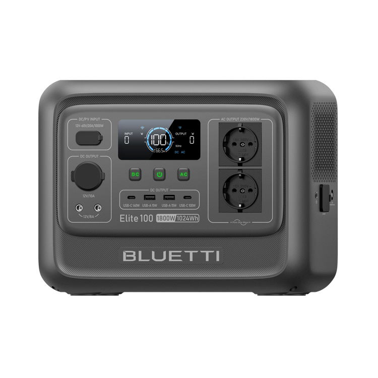 BLUETTI Elite 100 V2 Tragbare Powerstation | 1800 W 1024 Wh (Nur Für Deutschland)