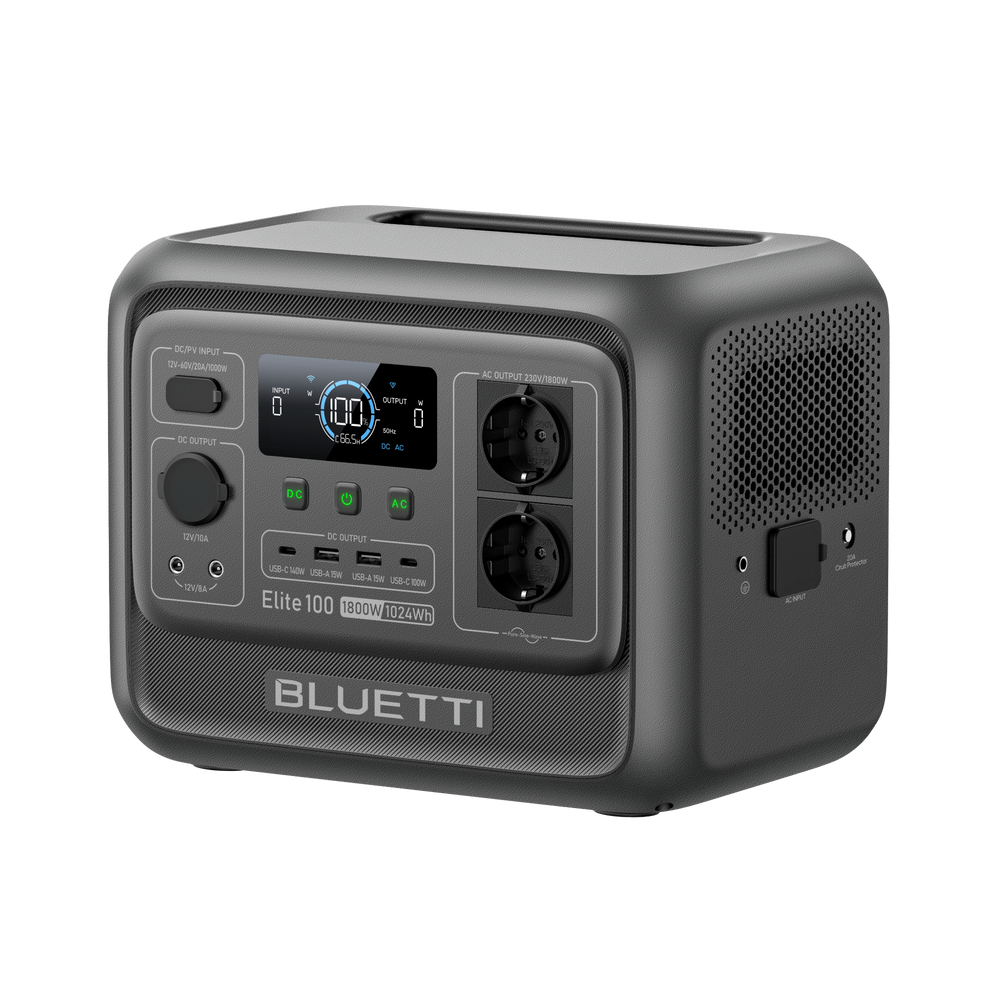 BLUETTI Elite 100 V2 Tragbare Powerstation | 1800 W 1024 Wh (Nur Für Deutschland)