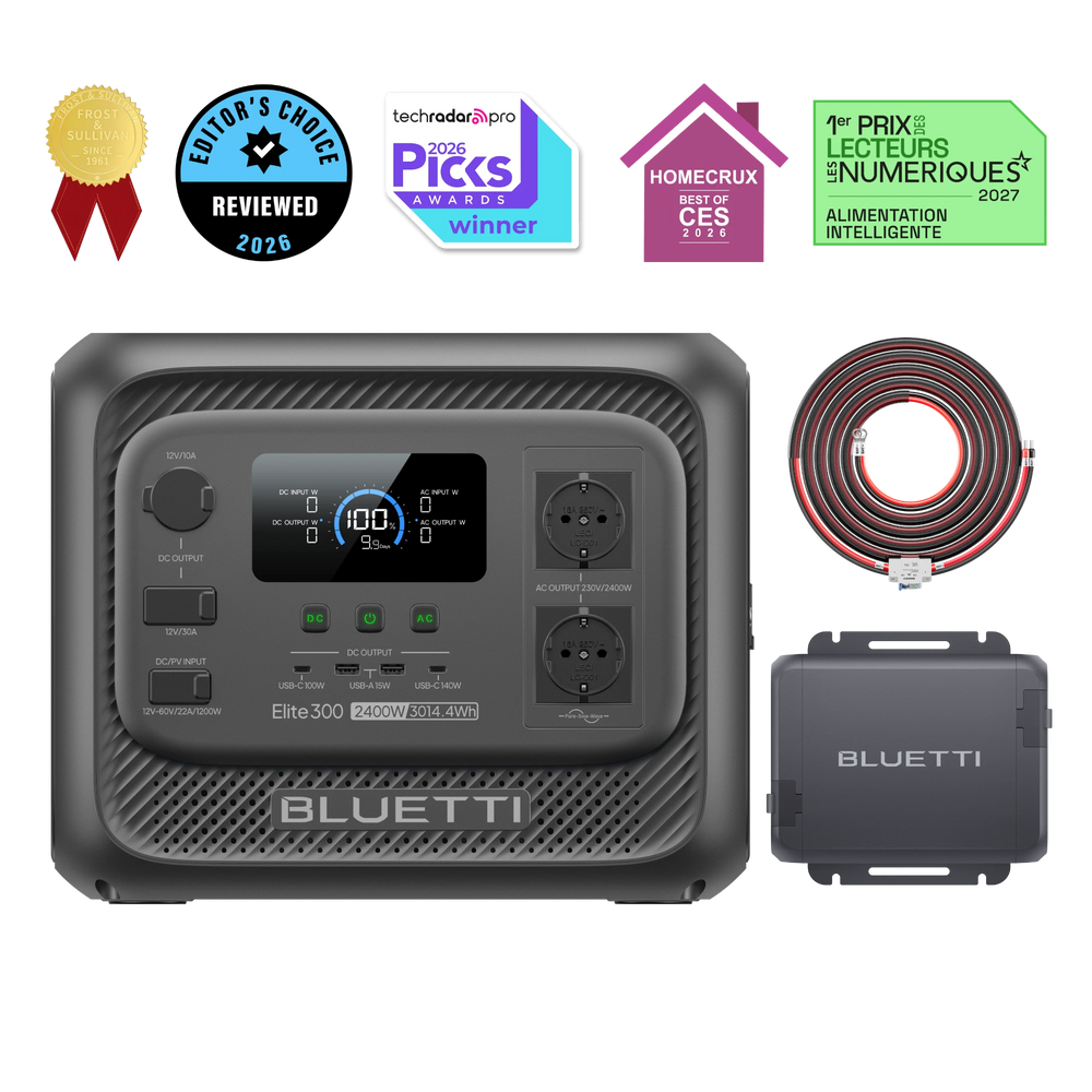 BLUETTI Elite 300+Charger 1  (Nur Für Deutschland)