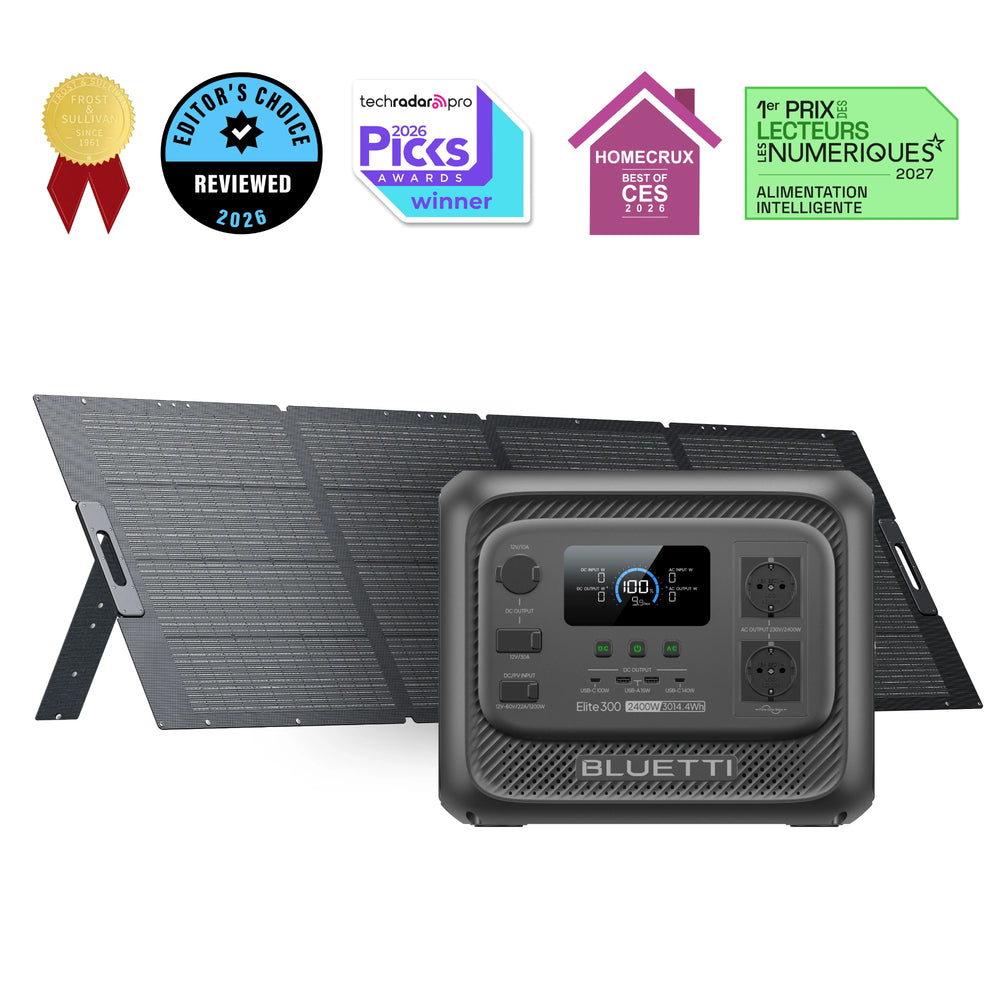 BLUETTI Elite 300+350 W Solargenerator (Nur Für Deutschland)