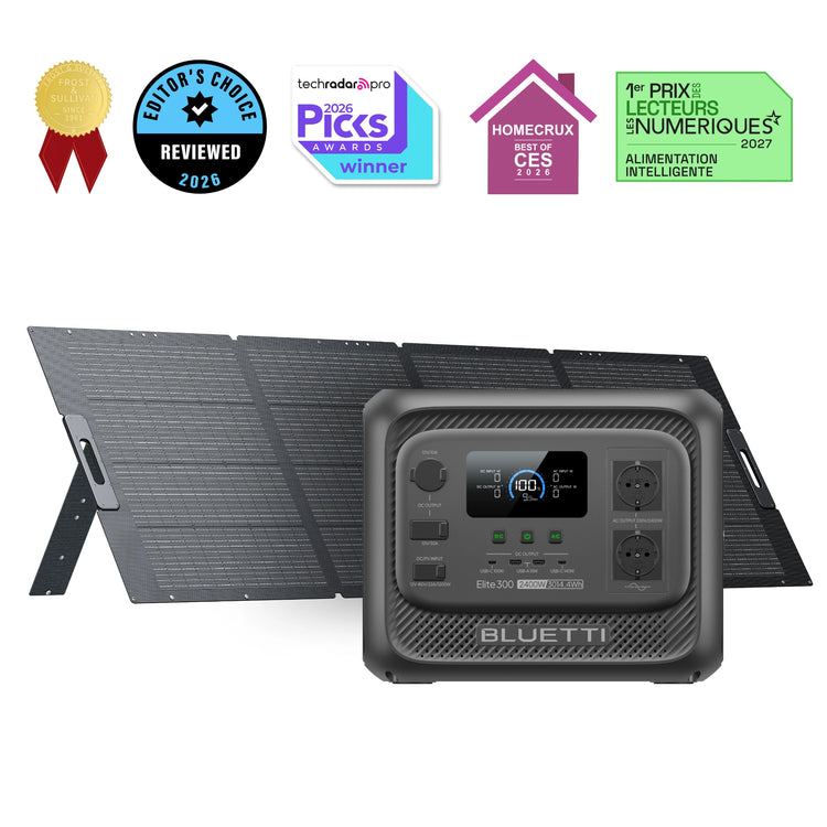 BLUETTI Elite 300+350 W Solargenerator (Nur Für Deutschland)