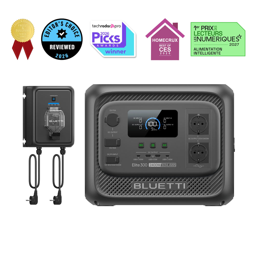 Balco Transfer Hub  + Elite 300 | 2.400 W | 3.014,4 Wh | 800W Grid-tied Ouput (Nur Für Deutschland)