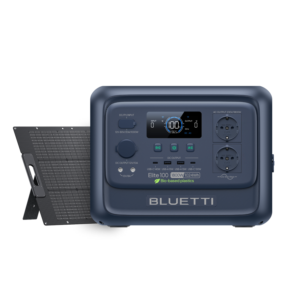 BLUETTI Elite 100 V2 Tragbare Powerstation | 1800 W 1024 Wh (Nur Für Deutschland)
