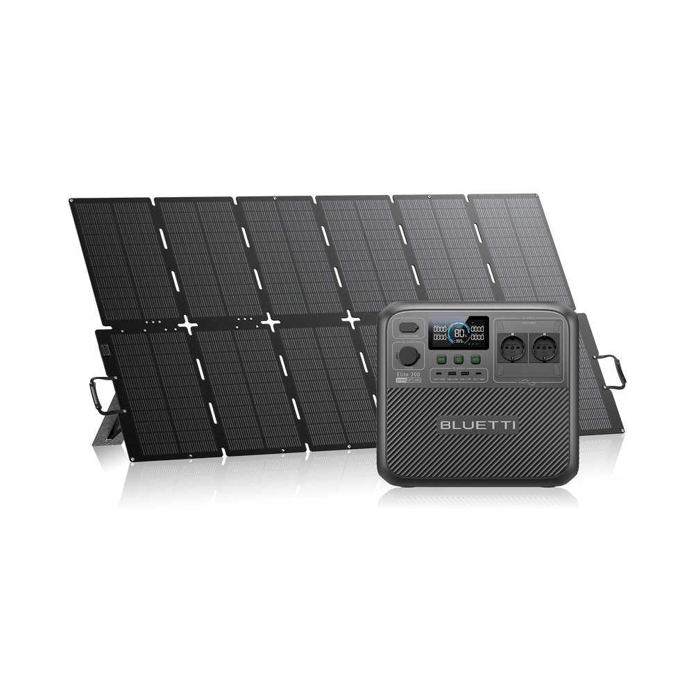 BLUETTI Elite 200 V2+500 W Solar (Nur Für Deutschland)