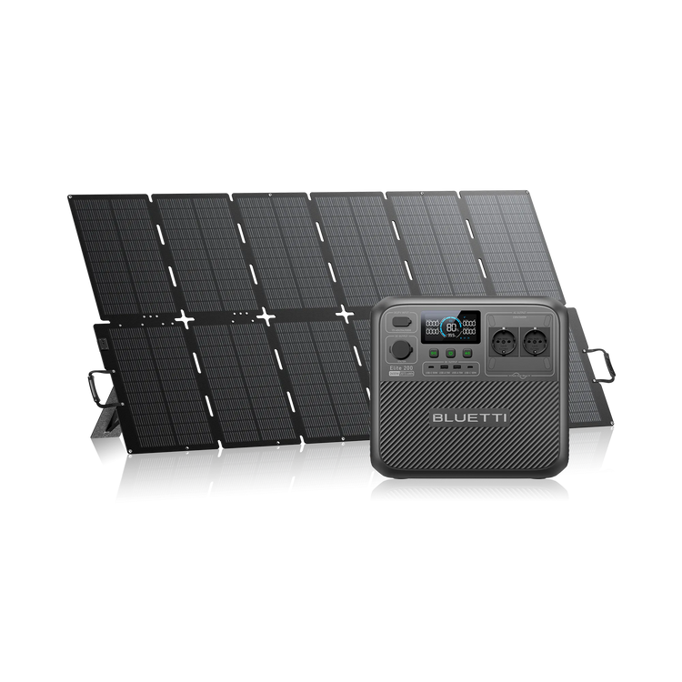 BLUETTI Elite 200 V2+500 W Solar (Nur Für Deutschland)