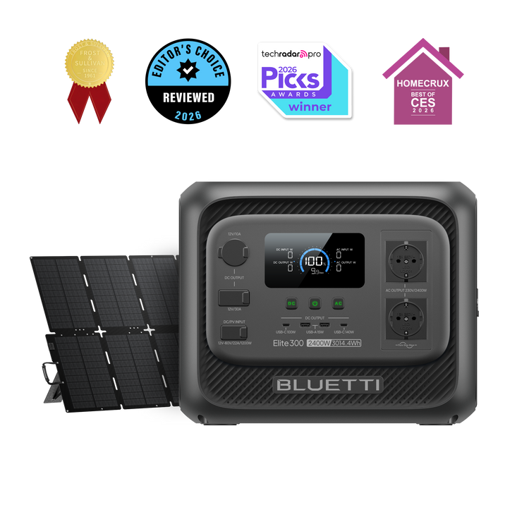BLUETTI Elite 300+500 W Solargenerator (Nur Für Deutschland)